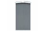 vidaXL 44860 Garden Log Storage Shed Galvanised Steel 330x92x153cm Grey vidaXL 44860 Garden Log Storage Shed Galvanised Steel 330x92x153cm Grey