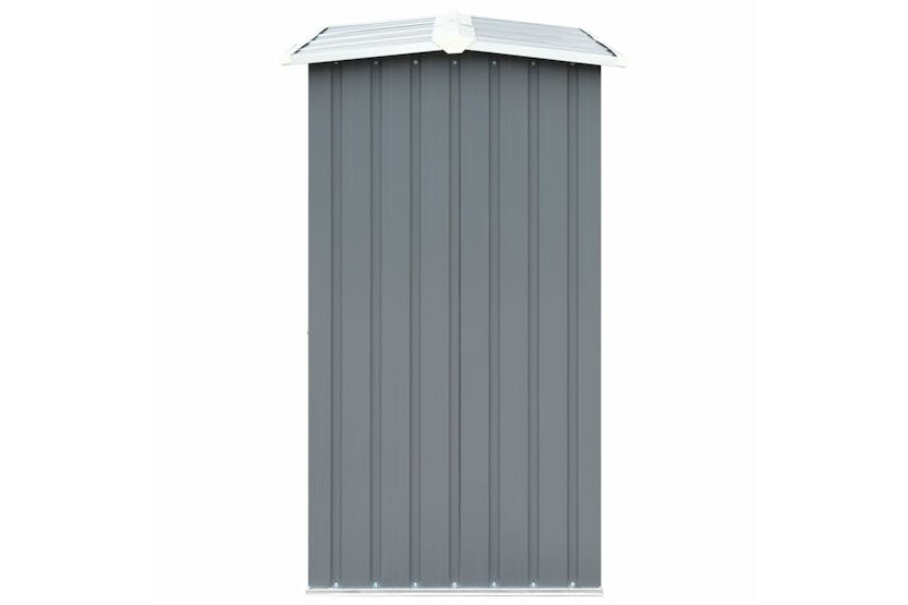 vidaXL 44860 Garden Log Storage Shed Galvanised Steel 330x92x153cm Grey vidaXL 44860 Garden Log Storage Shed Galvanised Steel 330x92x153cm Grey
