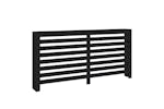 vidaXL 822610 Radiator Cover Black 169x19x84cm Solid Wood Pine vidaXL 822610 Radiator Cover Black 169x19x84cm Solid Wood Pine