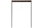 vidaXL 148732 Roll Down Insect Screen For Windows Brown 120x170cm vidaXL 148732 Roll Down Insect Screen For Windows Brown 120x170cm
