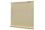 Vidaxl Natural Bamboo Roller Blinds 80 X 160 Cm Vidaxl Natural Bamboo Roller Blinds 80 X 160 Cm