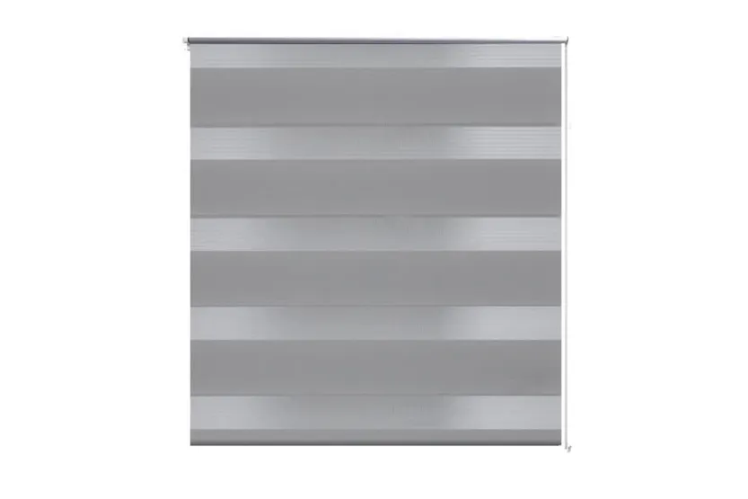 vidaXL 240223 Zebra Blind 140 X 175cm Grey vidaXL 240223 Zebra Blind 140 X 175cm Grey