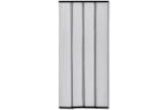 vidaXL 141127 Insect Door Screen 4-piece Mesh Curtain 220 X 100cm Black Polyester vidaXL 141127 Insect Door Screen 4-piece Mesh Curtain 220 X 100cm Black Polyester