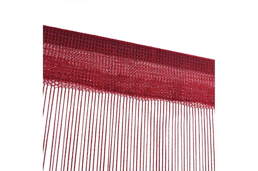 vidaXL 132409 String Curtains 2 Pcs 140x250cm Burgundy vidaXL 132409 String Curtains 2 Pcs 140x250cm Burgundy