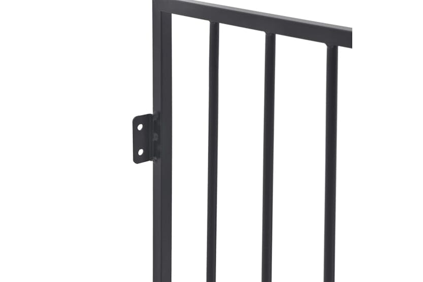 vidaXL 242684 Pet Fireplace Fence Steel Black vidaXL 242684 Pet Fireplace Fence Steel Black
