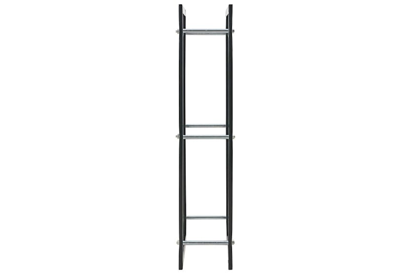 vidaXL 284700 Firewood Rack Black 44x20x100cm Steel vidaXL 284700 Firewood Rack Black 44x20x100cm Steel