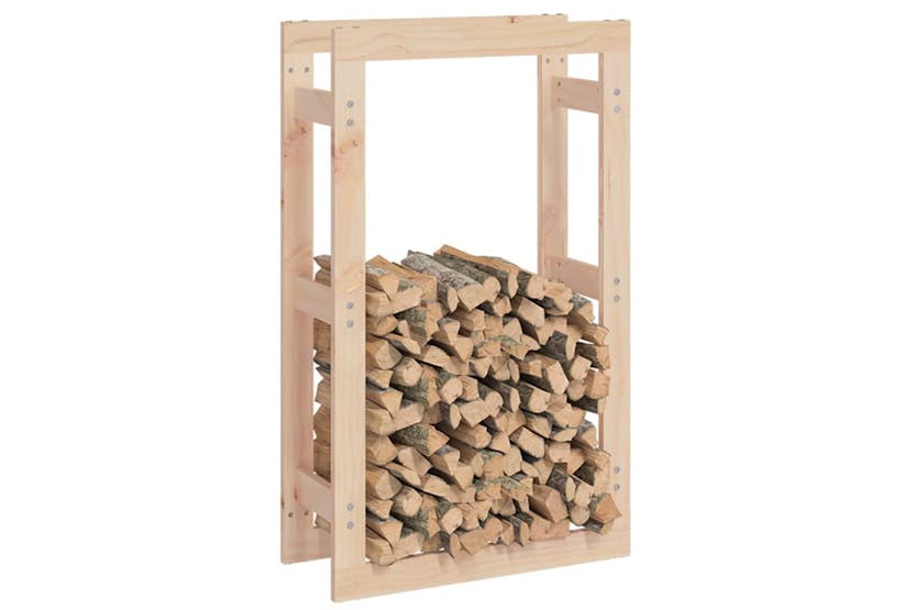 vidaXL 822412 Firewood Rack 60x25x100cm Solid Wood Pine vidaXL 822412 Firewood Rack 60x25x100cm Solid Wood Pine