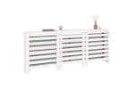 vidaXL 822612 Radiator Cover White 210x21x85cm Solid Wood Pine vidaXL 822612 Radiator Cover White 210x21x85cm Solid Wood Pine