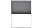vidaXL 142610 Plisse Insect Screen For Windows Aluminium 60x80cm vidaXL 142610 Plisse Insect Screen For Windows Aluminium 60x80cm
