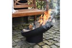 Esschert Design 422496 Fire Bowl Sloping Black Steel Ff402 Esschert Design 422496 Fire Bowl Sloping Black Steel Ff402