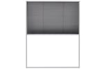 vidaXL 142611 Plisse Insect Screen For Windows Aluminium 80x100cm vidaXL 142611 Plisse Insect Screen For Windows Aluminium 80x100cm