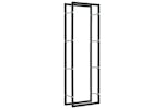 vidaXL 284699 Firewood Rack Black 50x20x150cm Steel vidaXL 284699 Firewood Rack Black 50x20x150cm Steel