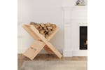 vidaXL 822447 Log Holder 47x39.5x48cm Solid Wood Pine vidaXL 822447 Log Holder 47x39.5x48cm Solid Wood Pine