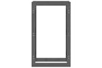 vidaXL 822414 Firewood Rack Grey 60x25x100cm Solid Wood Pine vidaXL 822414 Firewood Rack Grey 60x25x100cm Solid Wood Pine