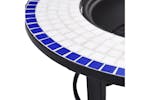 vidaXL 46720 vidaXL Mosaic Fire Pit Blue And White 68cm Ceramic vidaXL 46720 vidaXL Mosaic Fire Pit Blue And White 68cm Ceramic