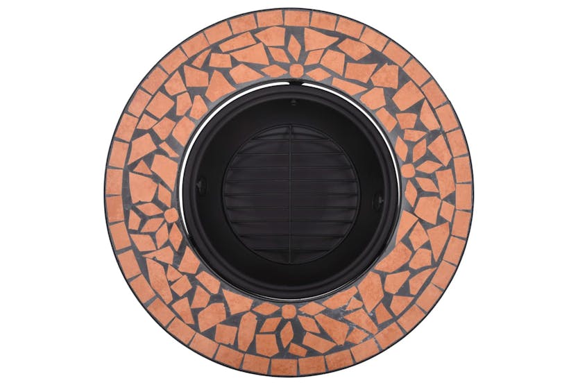 vidaXL 46719 vidaXL Mosaic Fire Pit Terracotta 68cm Ceramic vidaXL 46719 vidaXL Mosaic Fire Pit Terracotta 68cm Ceramic