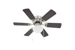 vidaXL 50537 Ornate Ceiling Fan With Light 82cm Dark Brown vidaXL 50537 Ornate Ceiling Fan With Light 82cm Dark Brown