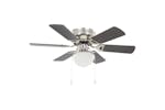 vidaXL 50537 Ornate Ceiling Fan With Light 82cm Dark Brown vidaXL 50537 Ornate Ceiling Fan With Light 82cm Dark Brown
