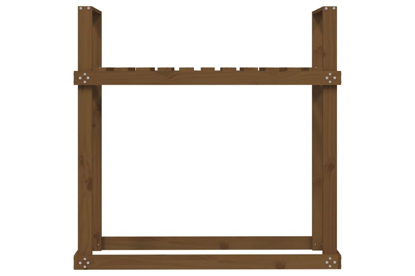 vidaXL 822409 Firewood Rack Grey 41x25x100cm Solid Wood Pine vidaXL 822409 Firewood Rack Grey 41x25x100cm Solid Wood Pine