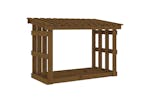 vidaXL 822435 Firewood Rack Honey Brown 108x64.5x77cm Solid Wood Pine vidaXL 822435 Firewood Rack Honey Brown 108x64.5x77cm Solid Wood Pine