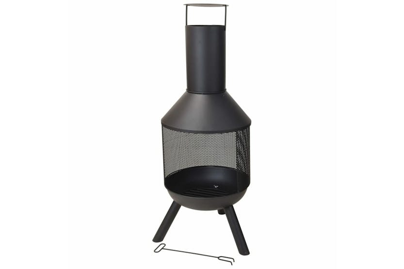 Progarden 436193 Fireplace With Chimney Metal 116 Cm Progarden 436193 Fireplace With Chimney Metal 116 Cm
