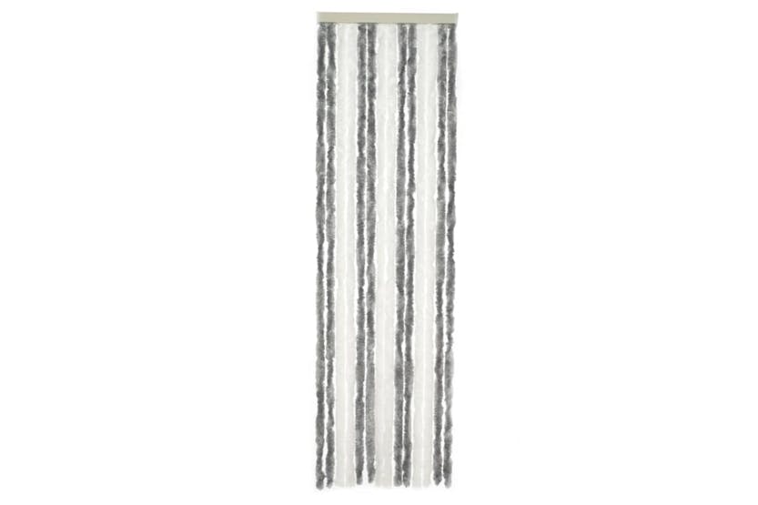 Travellife 441479 Fly Curtain For Door Chenille Basic 185x56 Cm Grey And White Travellife 441479 Fly Curtain For Door Chenille Basic 185x56 Cm Grey And White
