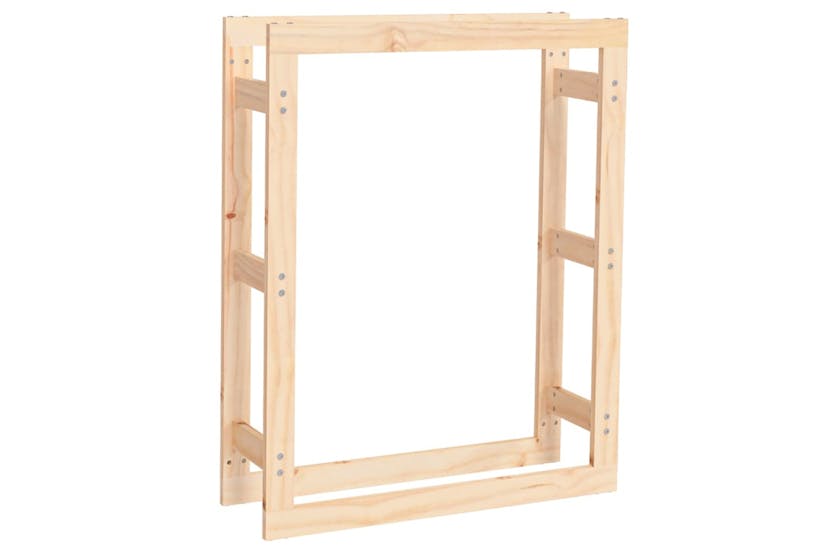 vidaXL 822417 Firewood Rack 80x25x100cm Solid Wood Pine vidaXL 822417 Firewood Rack 80x25x100cm Solid Wood Pine