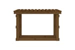 vidaXL 822435 Firewood Rack Honey Brown 108x64.5x77cm Solid Wood Pine vidaXL 822435 Firewood Rack Honey Brown 108x64.5x77cm Solid Wood Pine