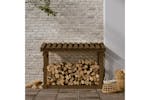 vidaXL 822435 Firewood Rack Honey Brown 108x64.5x77cm Solid Wood Pine vidaXL 822435 Firewood Rack Honey Brown 108x64.5x77cm Solid Wood Pine