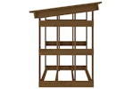 vidaXL 822435 Firewood Rack Honey Brown 108x64.5x77cm Solid Wood Pine vidaXL 822435 Firewood Rack Honey Brown 108x64.5x77cm Solid Wood Pine