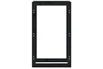 vidaXL 822416 Firewood Rack Black 60x25x100cm Solid Wood Pine vidaXL 822416 Firewood Rack Black 60x25x100cm Solid Wood Pine