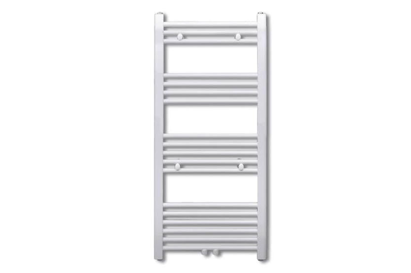 vidaXL 140844 Bathroom Central Heating Towel Rail Radiator Straight 600 X 1160mm vidaXL 140844 Bathroom Central Heating Towel Rail Radiator Straight 600 X 1160mm