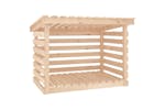 vidaXL 822227 Firewood Rack 108x73x79cm Solid Wood Pine vidaXL 822227 Firewood Rack 108x73x79cm Solid Wood Pine