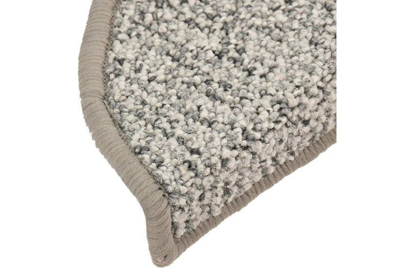 vidaXL 149907 Carpet Stair Treads 15 Pcs Light Grey 56x17x3cm vidaXL 149907 Carpet Stair Treads 15 Pcs Light Grey 56x17x3cm