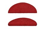 vidaXL 149812 Stair Mats 5 Pcs 65x21x4cm Red vidaXL 149812 Stair Mats 5 Pcs 65x21x4cm Red
