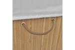 vidaXL 245581 Bamboo Laundry Bin Rectangular Natural vidaXL 245581 Bamboo Laundry Bin Rectangular Natural