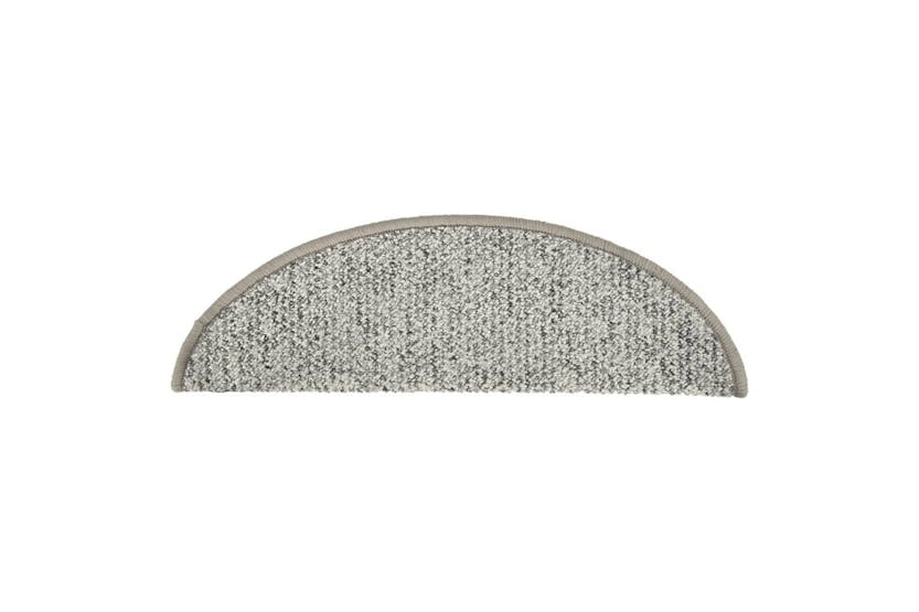 vidaXL 149907 Carpet Stair Treads 15 Pcs Light Grey 56x17x3cm vidaXL 149907 Carpet Stair Treads 15 Pcs Light Grey 56x17x3cm