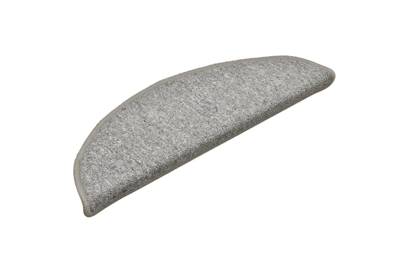 vidaXL 322370 Carpet Stair Treads 15 Pcs Light Grey 56x17x3cm vidaXL 322370 Carpet Stair Treads 15 Pcs Light Grey 56x17x3cm