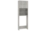 vidaXL 800031 Washing Machine Cabinet Concrete Grey 64x25.5x190cm Engineered Wood vidaXL 800031 Washing Machine Cabinet Concrete Grey 64x25.5x190cm Engineered Wood