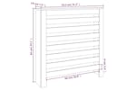 vidaXL 822592 Radiator Cover White 79.5x19x84cm Solid Wood Pine vidaXL 822592 Radiator Cover White 79.5x19x84cm Solid Wood Pine