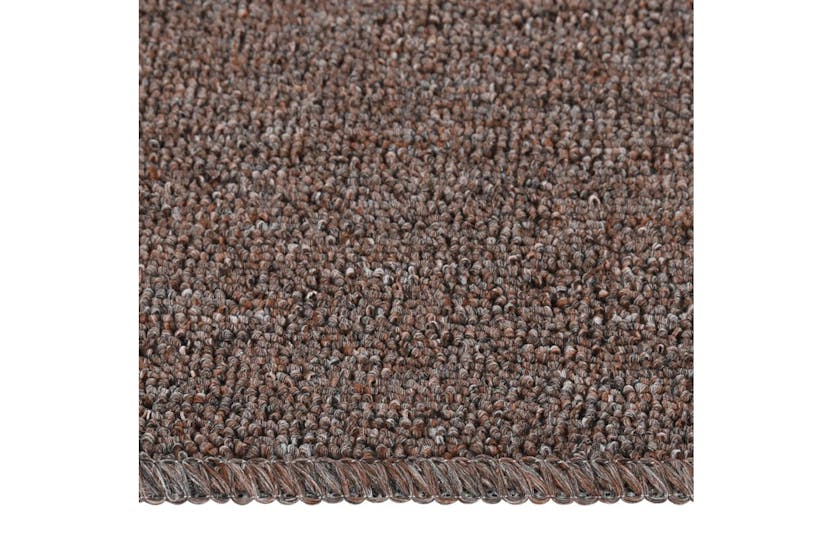 Vidaxl Anti Slip Stair Mats 15 Pcs 75x20 Cm Brown Rectangular Vidaxl Anti Slip Stair Mats 15 Pcs 75x20 Cm Brown Rectangular