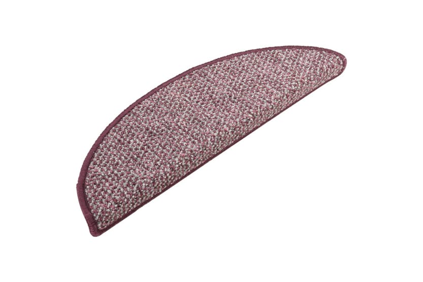 vidaXL 149910 Carpet Stair Treads 15 Pcs Purple 65x21x4cm vidaXL 149910 Carpet Stair Treads 15 Pcs Purple 65x21x4cm