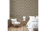 Dutch Wallcoverings 442593 Wallpaper Galactic Brown And White Dutch Wallcoverings 442593 Wallpaper Galactic Brown And White