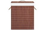 vidaXL 320748 Bamboo Laundry Basket Brown 100 L vidaXL 320748 Bamboo Laundry Basket Brown 100 L