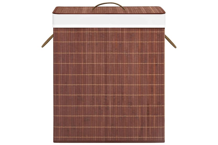 vidaXL 320748 Bamboo Laundry Basket Brown 100 L vidaXL 320748 Bamboo Laundry Basket Brown 100 L