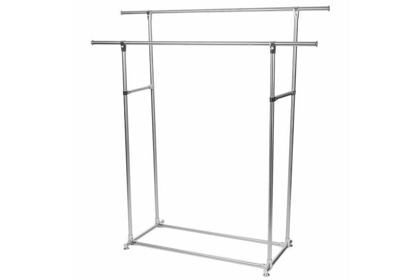 Perel 420423 Double Clothing Rack 145x50x155 Cm 75 Kg Mp62 Perel 420423 Double Clothing Rack 145x50x155 Cm 75 Kg Mp62