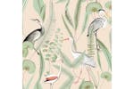 Dutch Wallcoverings 442563 Wallpaper Flamingo Cream And Mint Dutch Wallcoverings 442563 Wallpaper Flamingo Cream And Mint