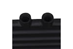 vidaXL 141905 Black Bathroom Central Heating Towel Rail Radiator Straight 500x764mm vidaXL 141905 Black Bathroom Central Heating Towel Rail Radiator Straight 500x764mm