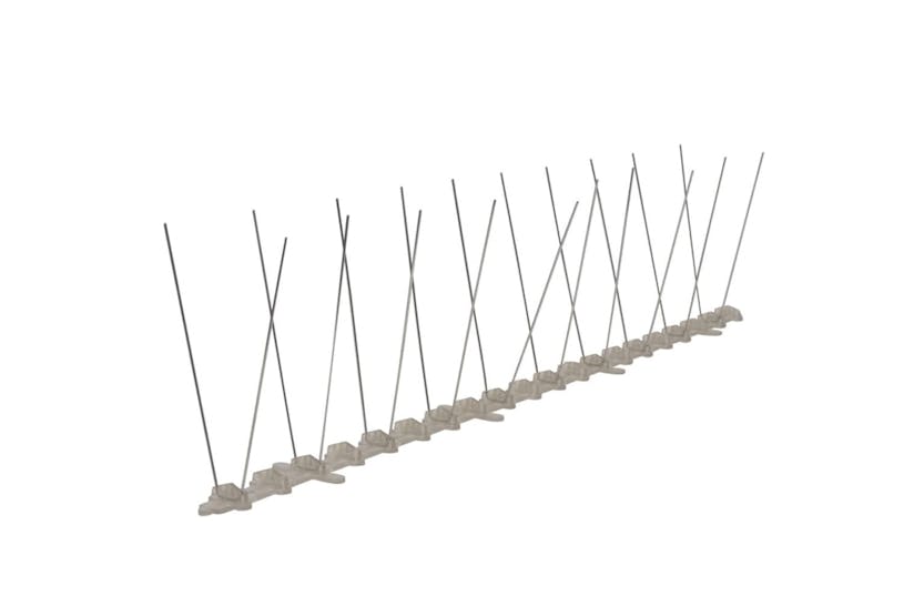 vidaXL 170232 2-row Plastic Bird & Pigeon Spikes Set Of 6 3 M vidaXL 170232 2-row Plastic Bird & Pigeon Spikes Set Of 6 3 M