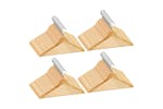 vidaXL 289913 100 Pcs Clothes Hanger Set Non-slip Hardwood vidaXL 289913 100 Pcs Clothes Hanger Set Non-slip Hardwood
